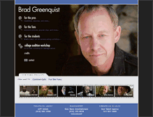 Tablet Screenshot of bradgreenquist.com